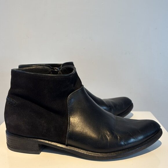 Rag & Bone Aston Suede Leather Short Ankle Biker Boot Size 9.5 - Picture 5 of 13